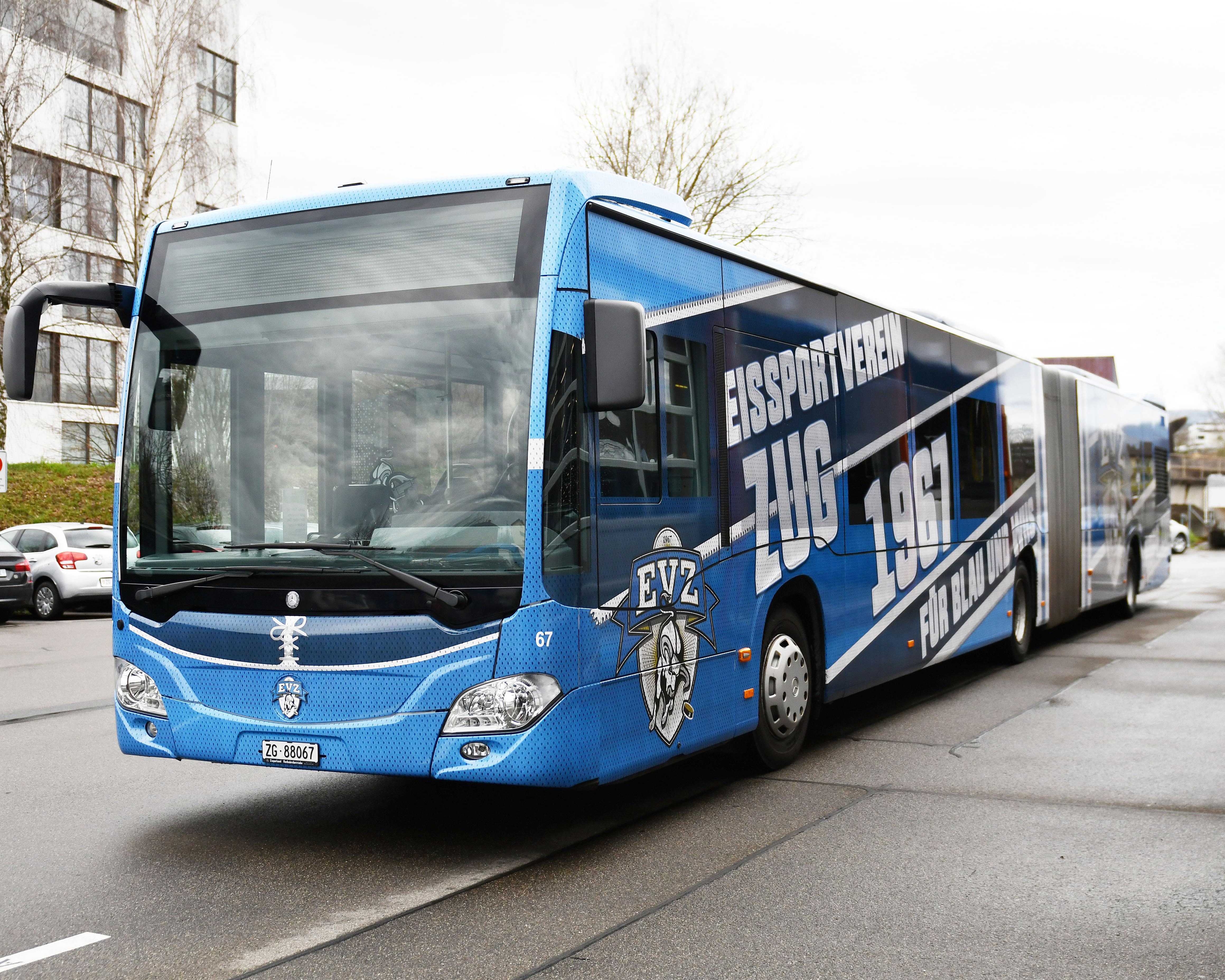 EVZ Bus mit Ganzgestaltung